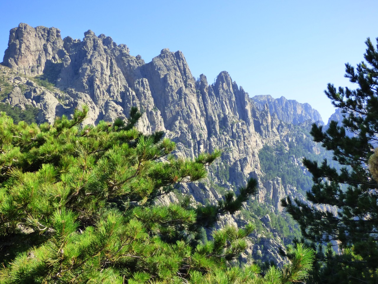 Randonnée à Bavella (Corse) : Trou de la Bombe, aiguilles et Purcaraccia