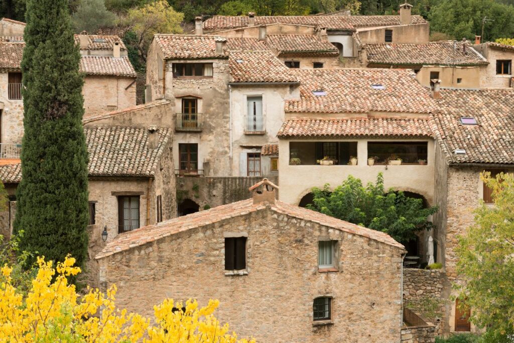Vue sur les gorges de l’Hérault près de Saint-Guilhem-le-Désert en fin de randonnée