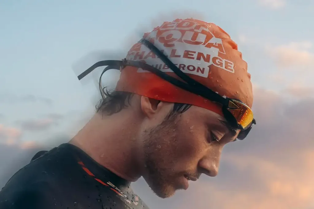 Louis Ménard lors d’une aventure sportive en plein air
