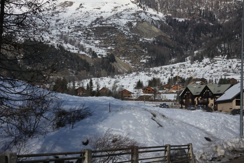 Pistes de ski de Serre Chevalier dans le Briançonnais, Hautes-Alpes