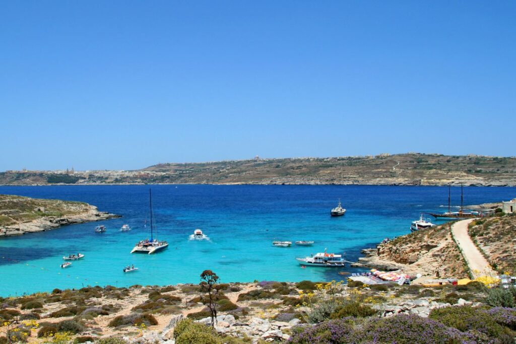Comparaison entre une plage au bord de la mer et un paysage de montagne en été