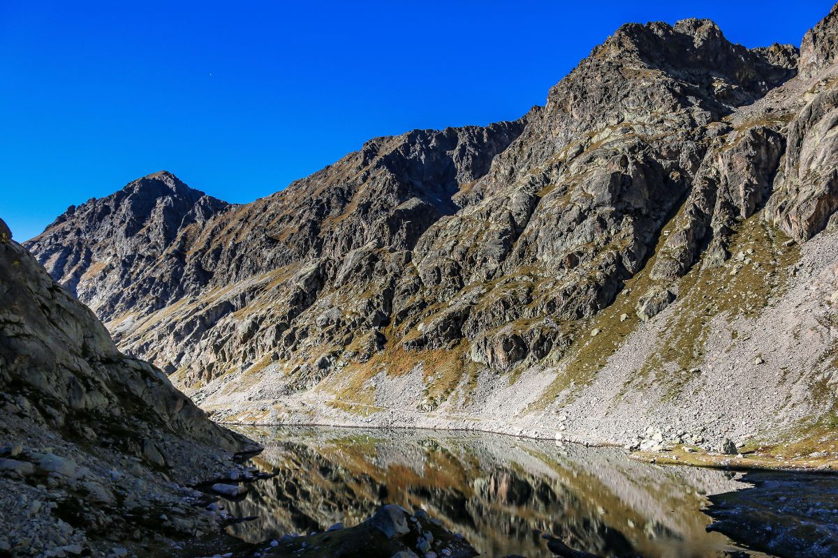 Randonnée dans la Gordolasque (Mercantour) : lac Autier et Baisse du Basto