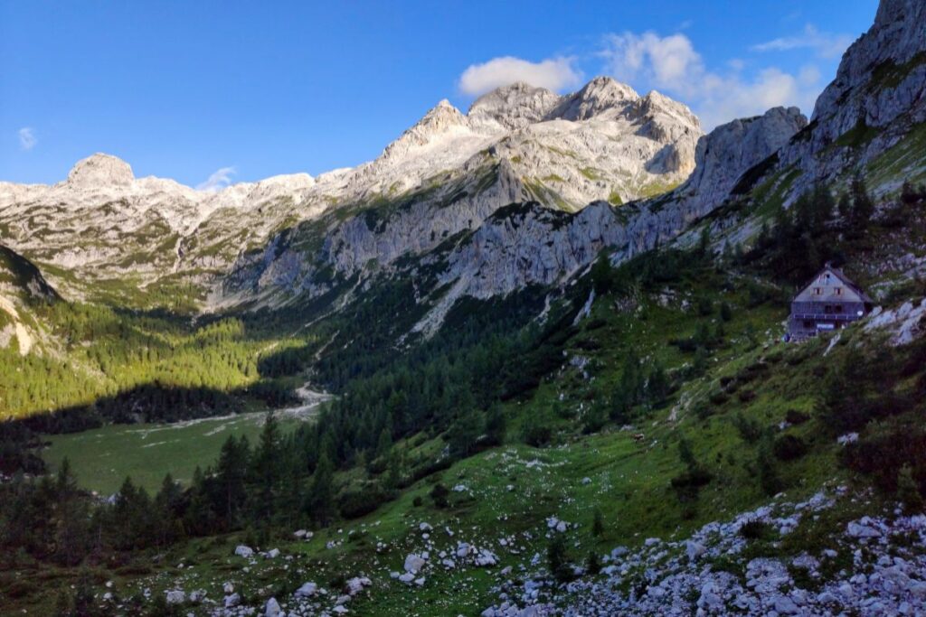 Face nord du mont Triglav, 2 864 m, dans les Alpes juliennes slovènes