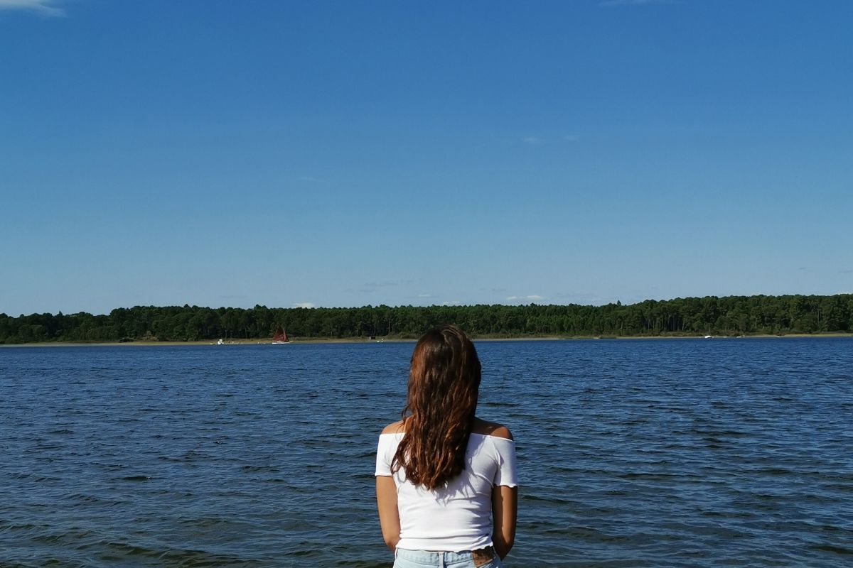 Lac de Cazaux-Sanguinet : randonnée autour du lac et vestiges immergés