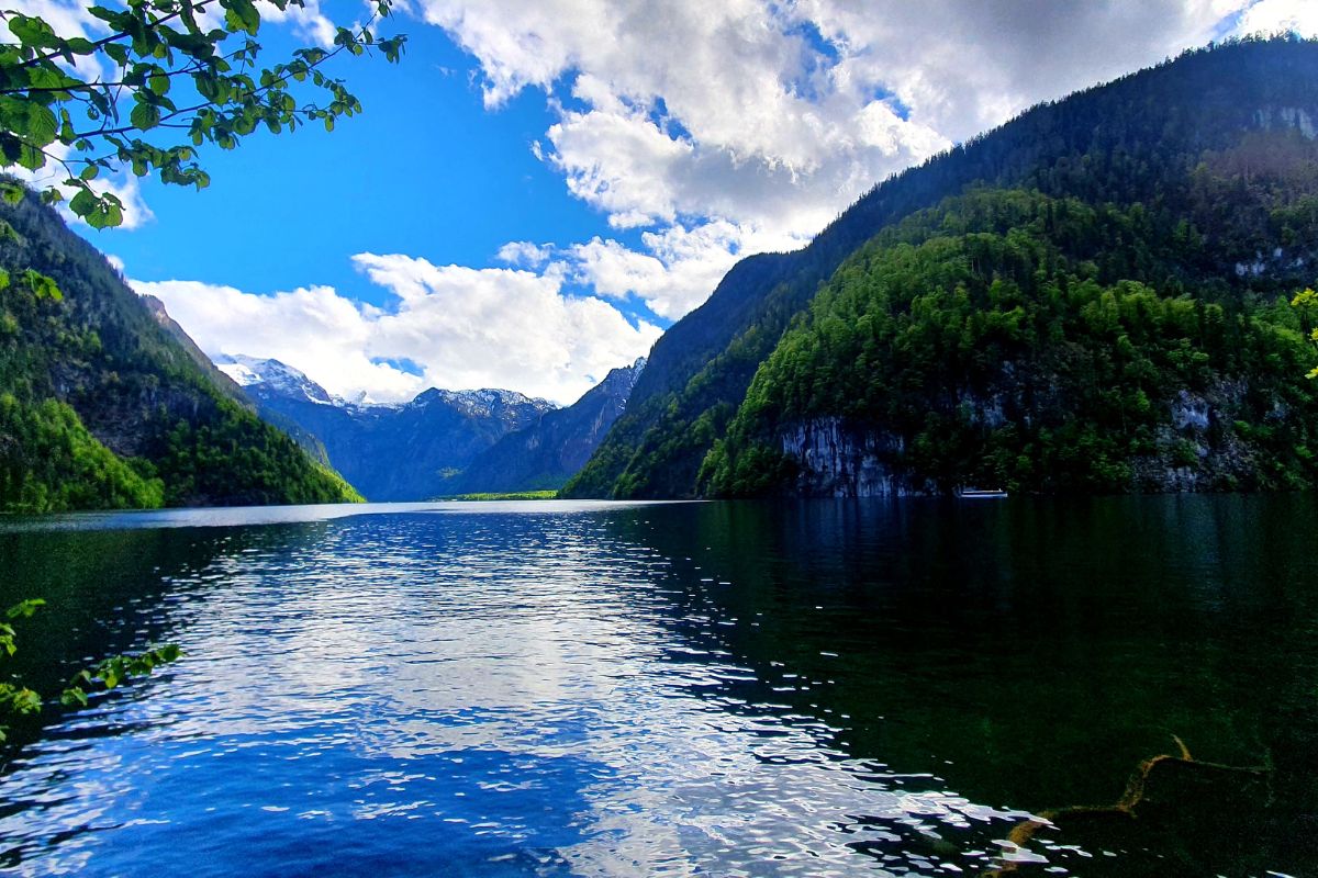 Randonner au Königssee (Bavière) : Obersee, Malerwinkel et Kärlingerhaus